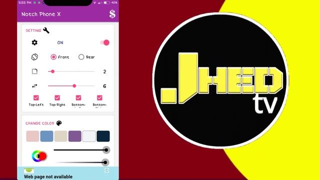 GET NOTCH ANY ANDROID PHONE, IOS, WINDOWS PHONE 100% REAL NOTCH LIKE A IPHONE X смотреть онлайн