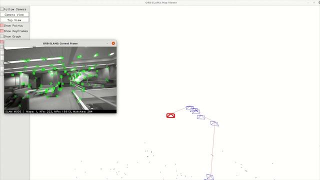 ORB SLAM 3 - Stereo Inertial mode with ZED 2i смотреть онлайн