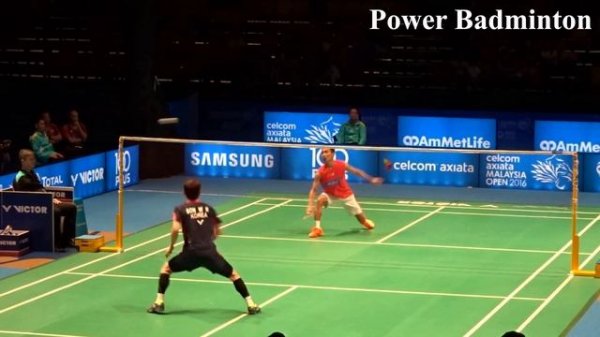Lee Chong Wei vs Son Wan Ho Malaysia Open Nice Angle | Power Badminton