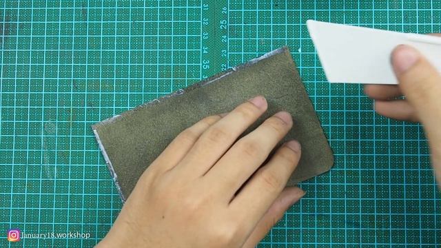 [Leather Handmade EP 17] How To Make A Patina Slim Card Wallet - Free PDF Pattern смотреть онлайн