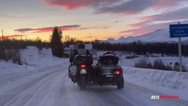 La moto par moins 40°, c'est possible ? смотреть онлайн