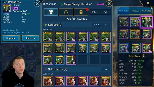 Melga Steelgirdle | FACTION WAR GODDESS! | RAID Shadow Legends смотреть онлайн