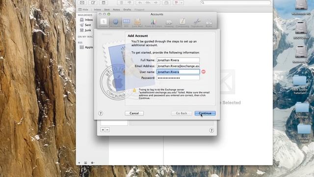 Mac Mail OSX Lion Exchange смотреть онлайн