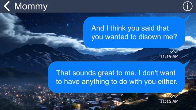 [Apple] Mom threatened to disown me for my income; now she has to collect every penny on the street смотреть онлайн