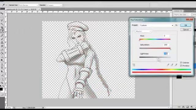 Cammy Street Fighter Speed Painting смотреть онлайн