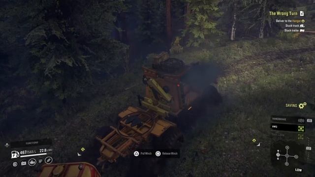 Snowrunner - Grainwoods River Tasks - The wrong turn PS4 смотреть онлайн