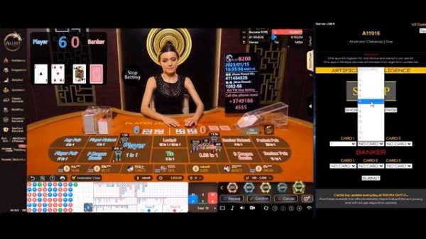 50. A11916 V2 BACCARAT SYSTEM