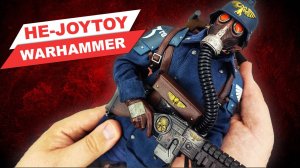 Warhammer 1/6 - гвардеец Корпуса Смерти Крига: обзор коллекционной фигурки от Elephant Toys