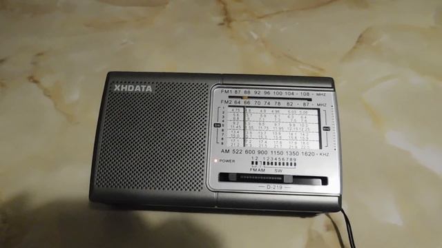 Обзор радиоприемника XHDATA D-219 смотреть онлайн