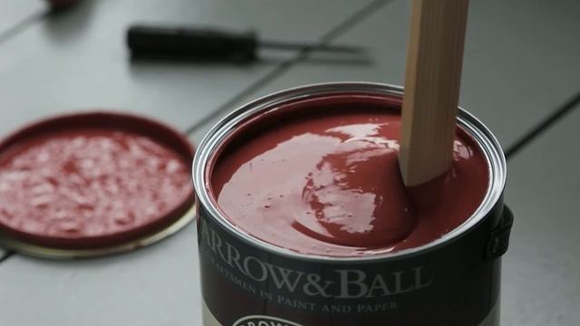 Краска Farrow & Ball цвет Eating Room Red 43 смотреть онлайн