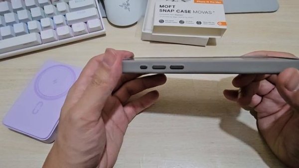 MOFT Snap Phone Case MOVAS™ - MagSafe Compatible (Taupe)