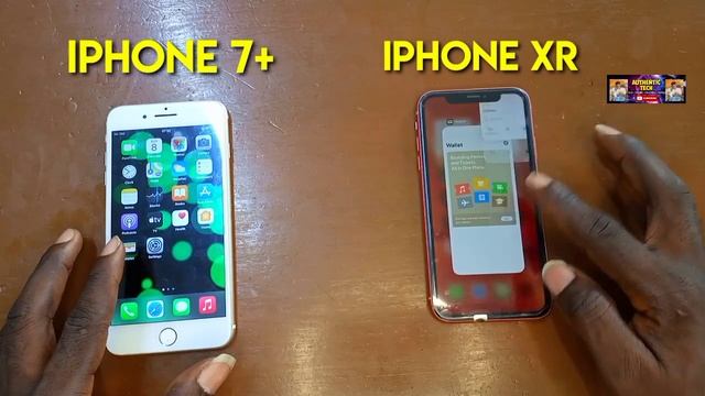 iPhone XR vs iPhone 7plus Speed Test + Ram Management смотреть онлайн