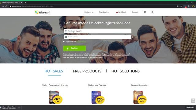 TOTALE FREE Aiseesoft IPhone Unlocker And Get Into Locked IPhone RP39.99euro YEAR