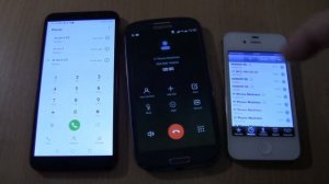 MIUI 11 Fake call on Samsung S3 +Iphone 4s ios 6 +HONOR Incoming call at the Same Time