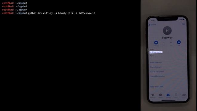 Triggering "Share Wi-Fi password" message| Apple bleee research. Part 5| Hexway смотреть онлайн
