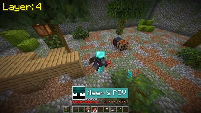 Minecraft Manhunt, But There's Only One Chunk... смотреть онлайн
