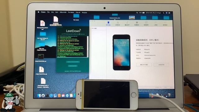 Hướng dẫn Hạ Cấp iPhone 5S 10.3.3 Trên MacBook смотреть онлайн