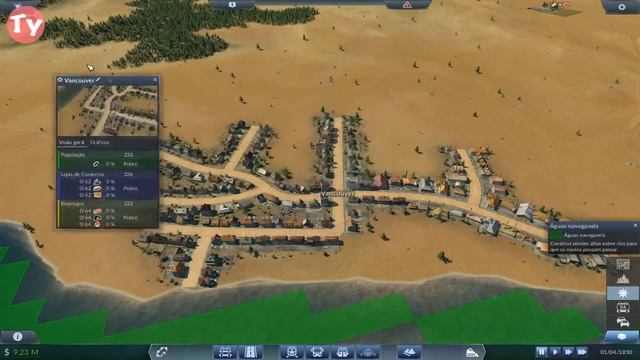 Transport Fever #2 | Construindo uma linha lucrativa com navios смотреть онлайн