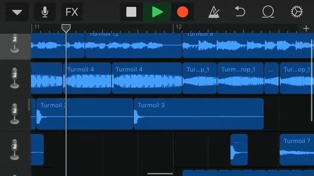 Xplanted Turmoil - GarageBand смотреть онлайн