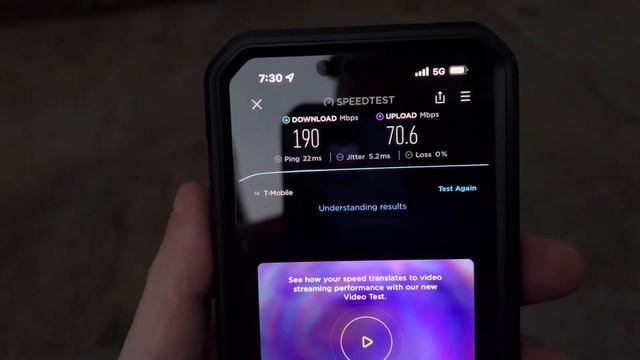T-Mobile low band 5G testing on iPhone 13 Pro Max смотреть онлайн