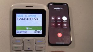 Incoming call & Outgoing call at the Same Time Fly Ezzy 7+iPhone 12 Pro