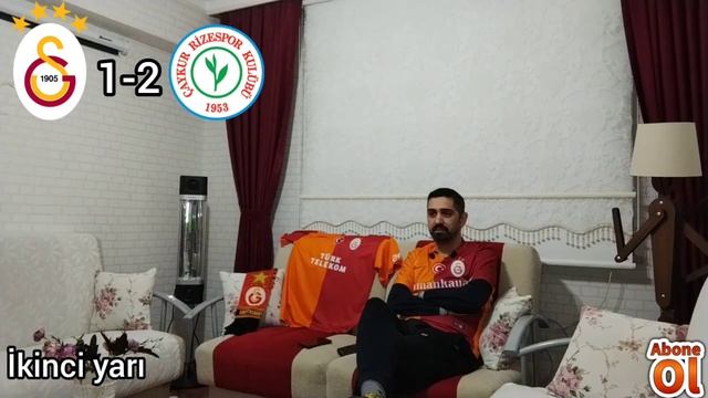 Fanatik Galatasaraylı Galatasaray - Çaykur Rizespor Maçını Izlerse.. ABONE Olursan Sevinirim.
