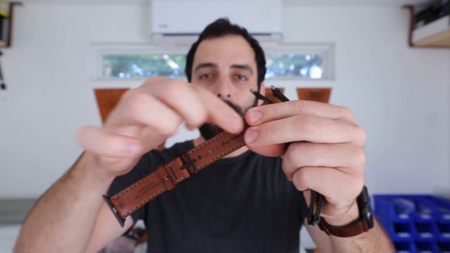 The Porter Apple Watch Band - Made with Full Grain Leather смотреть онлайн