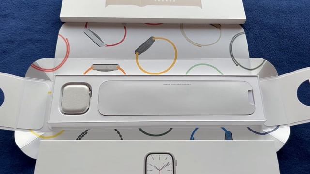 Apple Watch 7 unboxing | Starlight band (41 mm) ✨✨so cool ⌚️📲 смотреть онлайн