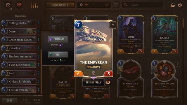 Katarina / Zed Elusive Aggro [AKA Shunpo Ninjas!] ► Legends of Runeterra Deck Tech and Gameplay смотреть онлайн