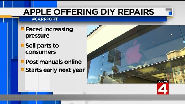 Apple will allow customers to repair their own products смотреть онлайн