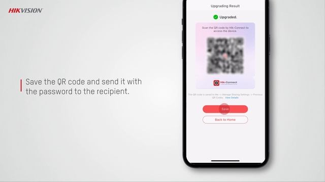 How to Share Devices via QR Code on Hik Connect V5.1 смотреть онлайн