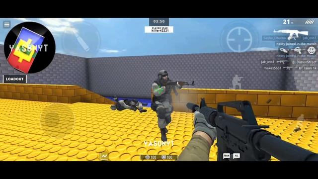 Battle Skill Gameplay 0.3.2 CSGO Mobile смотреть онлайн