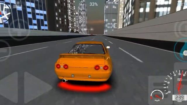 testing acceleration speed Skyline GT-R [BNR32] (1)- street racing android смотреть онлайн