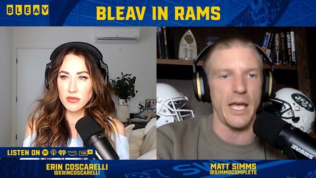 Who Will Rams Target in Draft with Former NFL QB Matt Simms смотреть онлайн