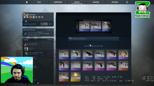 CS GO 40 Case Opening - Winter Offensive Case Key skins смотреть онлайн