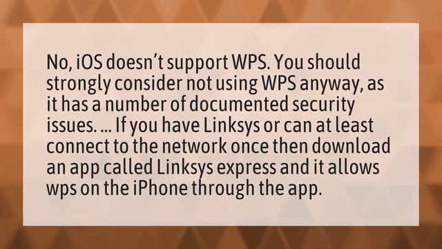 Can you use WPS on iPhone? смотреть онлайн