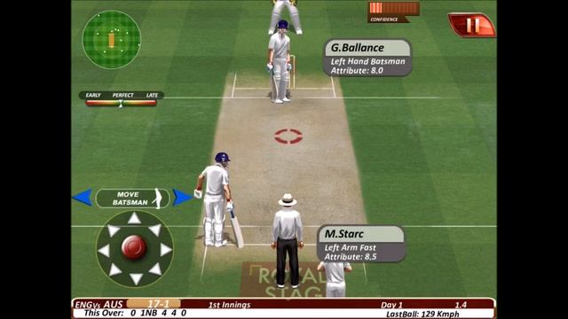 Real Cricket Test Match Android iOS Gameplay HD смотреть онлайн