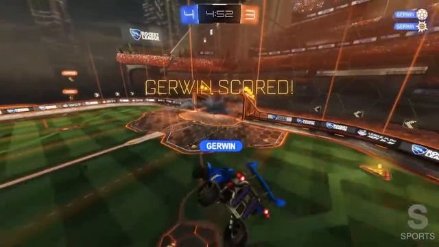 Rocket League Bot V Bot Gameplay: Orange Vs Blue Exhibition Match смотреть онлайн