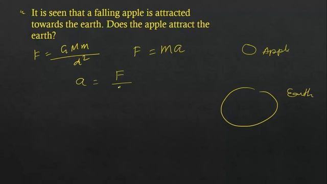 We do not see the earth moving towards an apple. Why? Class 9 Physics By Smart eClass Gravitation смотреть онлайн