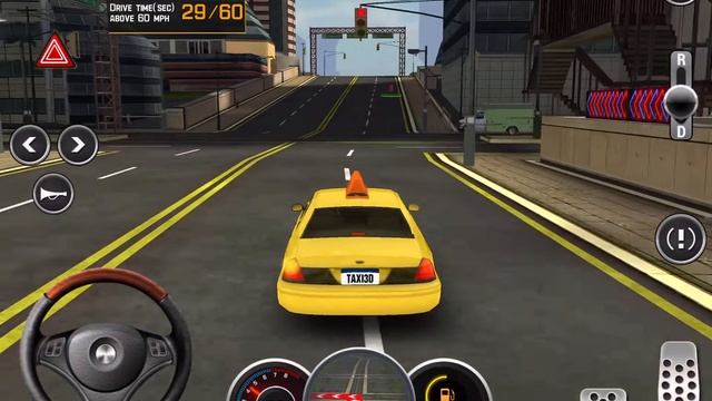 Taxi Driver 3D #1 Drive Taxi 60 Sec! TAXI Game Android iOS gameplay смотреть онлайн