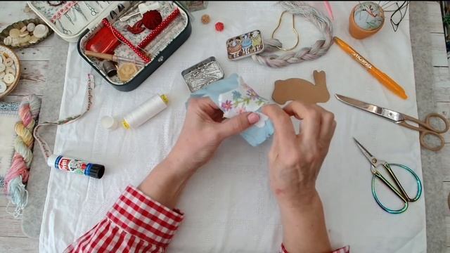 🐇 STITCH WITH ME: Applique Easter Bunny Bunting 🐇 смотреть онлайн