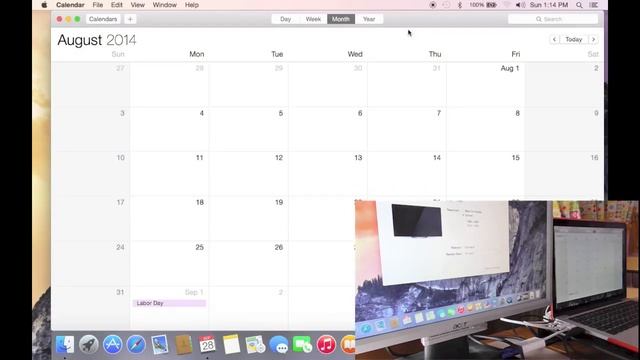 How to set Mirror or Multiple Displays on OS X 10.10 Yosemite смотреть онлайн