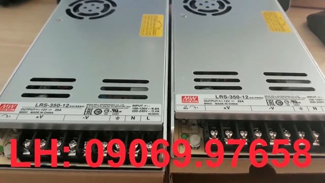 LRS-350-5 (5VDC), LRS-350-12 (12VDC), LRS-350-48 (48VDC), LRS-350-24 (24VDC)