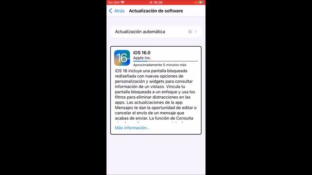 Instalando iOS 16 en iPhone 8 смотреть онлайн