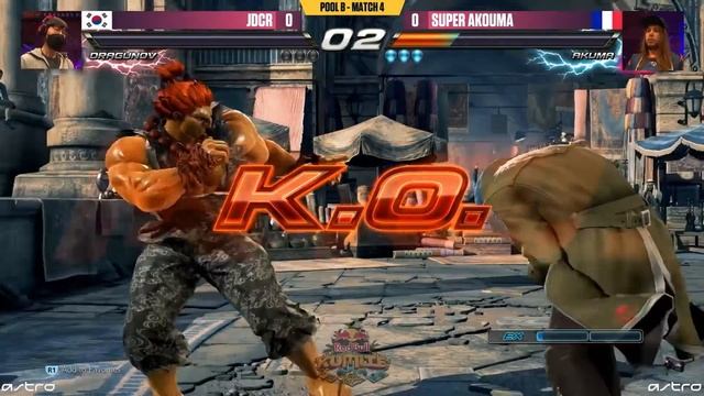 JDCR vs. Super Akouma | TEKKEN 7 Groups | Red Bull Kumite Las Vegas смотреть онлайн