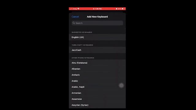 Invisible keyboard For Iphone in ios 15.2.1 #iphone #ios15 #apple смотреть онлайн