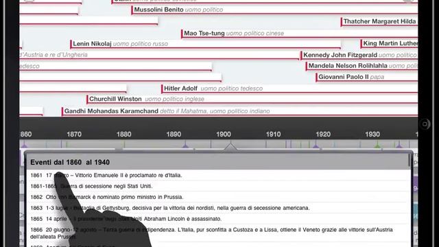 Timeline - Cronologia Universale, la nuova applicazione Garzanti per iPad смотреть онлайн
