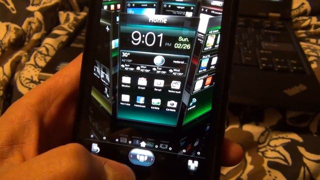 Samsung GS II Epic 4G Touch w/ SPB 3D Shell смотреть онлайн