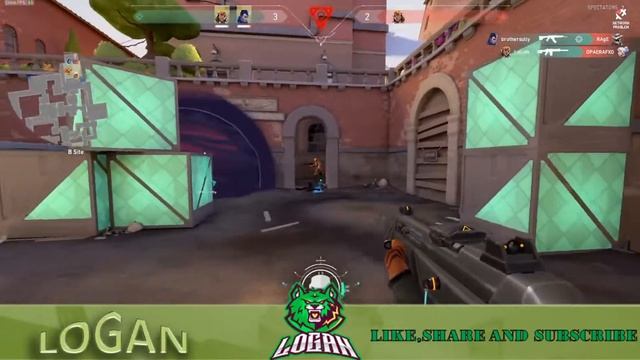 VALO BOOOM BAAM!!!!!!!!!! || LoganIsLive смотреть онлайн