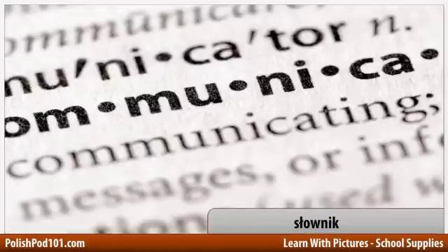 Learn Polish with Pictures - What's in your School Bag? смотреть онлайн